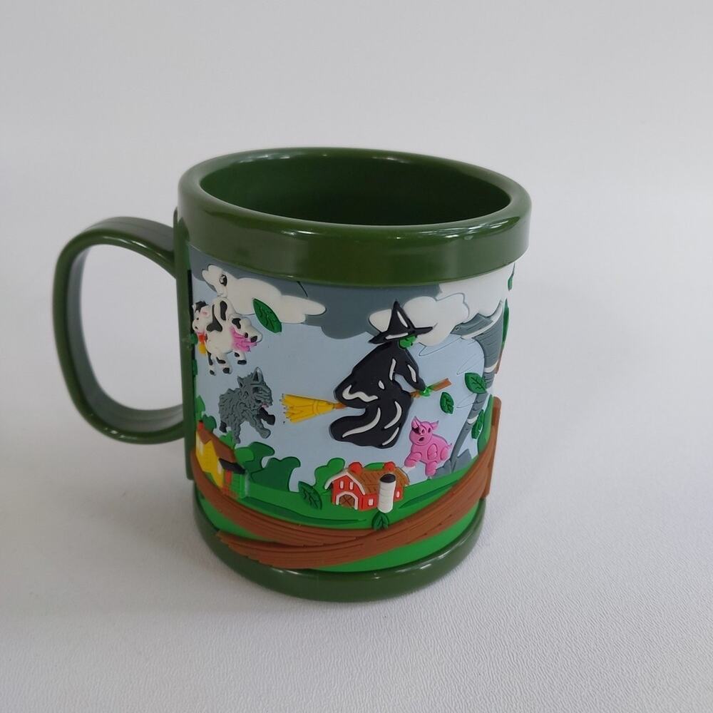 3D Plastic Kansas City Wicked Witch‎ Mug Wizard of Oz Twister Toto